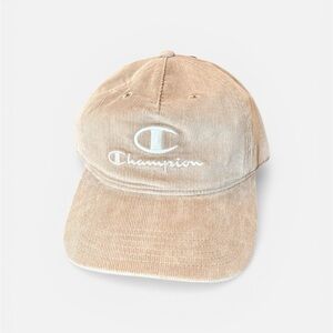 Champion Corduroy Baseball Hat Adjustable Unisex NWT